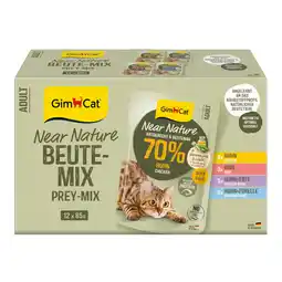 Zooplus 12x85g GimCat Near Nature proefverpakking mix (4 soorten) nat kattenvoer aanbieding