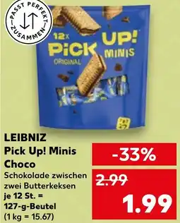 Kaufland DE LEIBNIZ Pick Up! Minis Choco aanbieding