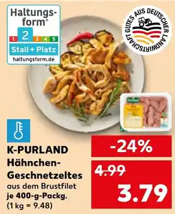 Kaufland DE K PURLAND Hähnchen Geschnetzeltes aanbieding