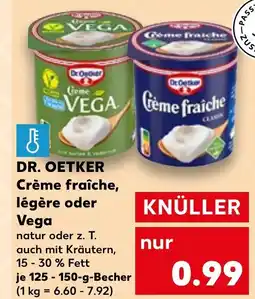 Kaufland DE Dr. oetker crème fraîche, légère oder vega aanbieding