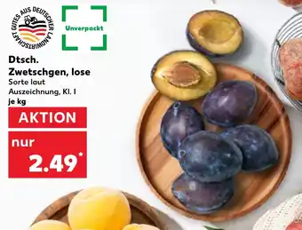 Kaufland DE Dtsch. Zwetschgen, lose aanbieding