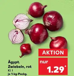 Kaufland DE Ägypt. Zwiebeln, rot aanbieding