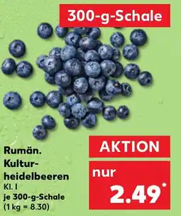 Kaufland DE Rumän. Kultur heidelbeeren aanbieding