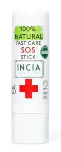 De Online Drogist Incia 100 % Natural Fast Care SOS Stick 6GR aanbieding
