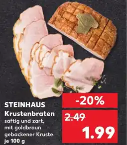 Kaufland DE STEINHAUS Krustenbraten aanbieding
