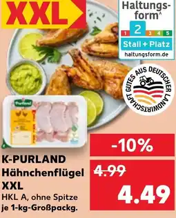 Kaufland DE K-PURLAND Hähnchenflügel aanbieding