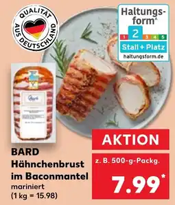 Kaufland DE BARD Hähnchenbrust im Baconmantel aanbieding