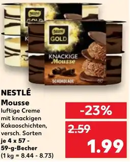 Kaufland DE NESTLÉ Mousse aanbieding