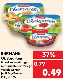 Kaufland DE Ehrmann Obstgarten aanbieding