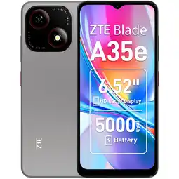 MediaMarkt Zte Blade A35e 2gb Ram 64gb Rom - 64 Gb Zilver Grijs aanbieding