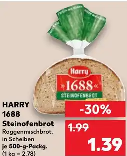 Kaufland DE HARRY 1688 Steinofenbrot aanbieding