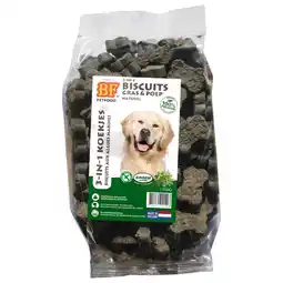 Pets Place Bf 3 In 1 Koekjes - Hondensnacks - Natural 500 g aanbieding