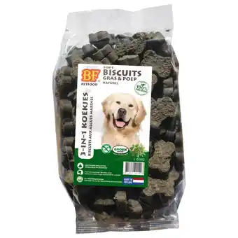 Pets Place Bf 3 In 1 Koekjes - Hondensnacks - Natural 500 g aanbieding