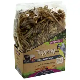 Pets Place Esve Topping Meelwormen - Knaagdiersnack - 70 g aanbieding