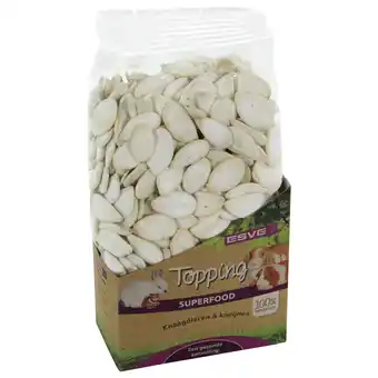 Pets Place Esve Topping Pompoenpitten Superfood - Knaagdiersnack - 175 g aanbieding