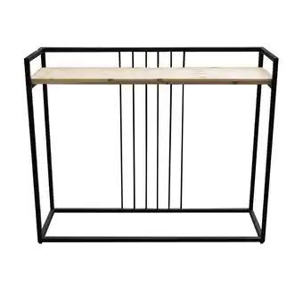 Van Cranenbroek Rek deco metaal zwart 90x26x150 cm aanbieding