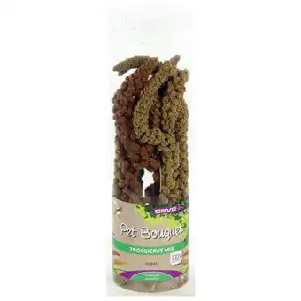 Pets Place Esve Pet Bouquet Koker Trosgierst - Vogelsnack - 200 g aanbieding