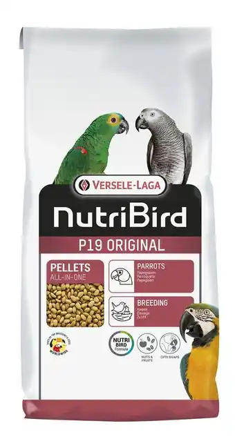 Pets Place Versele-Laga Nutribird P19 Original Papegaai Kweekvoer - Vogelvoer - 10 kg aanbieding