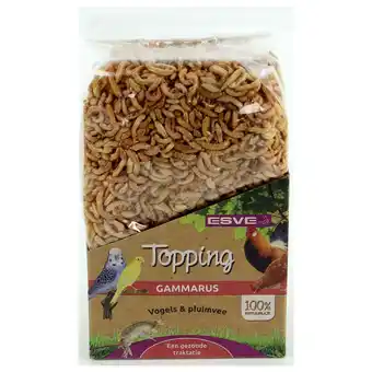 Pets Place Esve Topping Gammarus - Vogelsnack - 50 g aanbieding