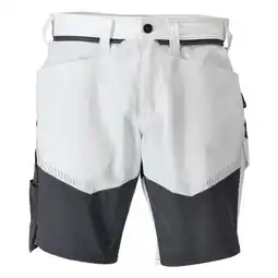 Welkoop Mascot Customized 25149 - Korte werkbroek - 54 - Wit aanbieding