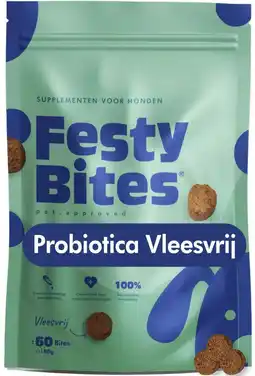 Welkoop FestyBites - Probiotica met Insectenmeel - Spijsvertering en darmflora Hond - 180 gram aanbieding