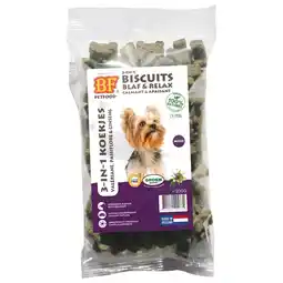 Pets Place Bf 3 In 1 Koekjes Blaf&Relax - Hondensnacks - Kruiden 200 g Mini aanbieding