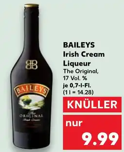 Kaufland DE BAILEYS Irish Cream Liqueur aanbieding