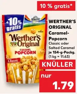 Kaufland DE Werther's original Caramel popcorn aanbieding