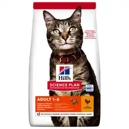 Pets Place Hill's Feline Adult - Kattenvoer - Kip 10 kg aanbieding