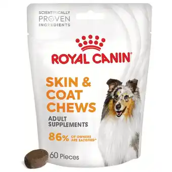 Pets Place Royal Canin Skin & Coat Chews - Hondensnacks - 240 g aanbieding