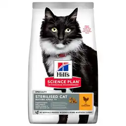 Pets Place Hill's Feline Mature Adult Sterilised - Kattenvoer - Kip 10 kg aanbieding