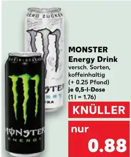 Kaufland DE MONSTER Energy Drink aanbieding