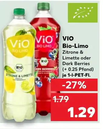 Kaufland DE VIO Bio Limo aanbieding