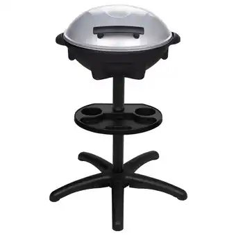 Pets Place Garden Grill Elektrisch Barbecue Bistro Eco 220 - Barbecue - Zwart Zilver aanbieding