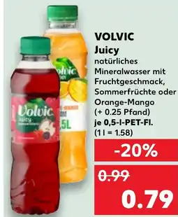 Kaufland DE Volvic Juicy aanbieding