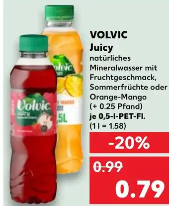 Kaufland DE Volvic Juicy aanbieding