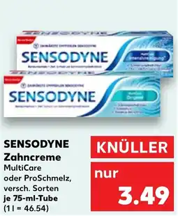 Kaufland DE Sensodyne Zahncreme aanbieding