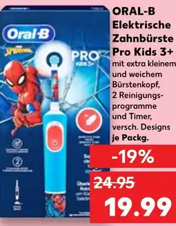 Kaufland DE ORAL-B Elektrische Zahnbürste PRO Pro Kids 3+ aanbieding