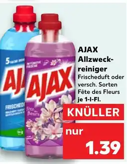 Kaufland DE AJAX Allzweck reiniger aanbieding