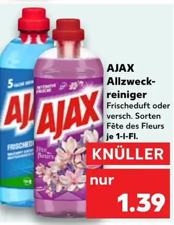Kaufland DE AJAX Allzweck reiniger aanbieding
