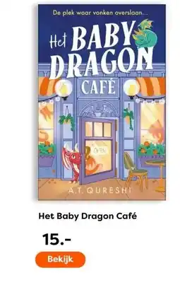 The Read Shop Het Baby Dragon Café aanbieding
