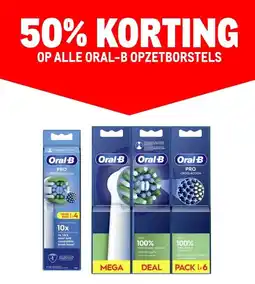 Makro OP ALLE ORAL-B OPZETBORSTELS aanbieding