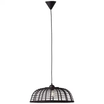 Praxis Brilliant hanglamp Crosstown zwart ⌀48cm E27 aanbieding