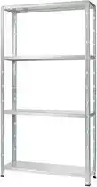 Praxis Sencys opbergrek Clicker gegalvaniseerd staal 174x90x30cm aanbieding