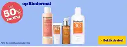 Bol.com Tot 50% korting op Biodermal aanbieding