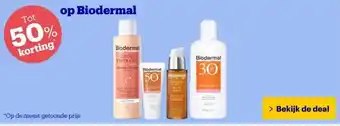 Bol.com Tot 50% korting op Biodermal aanbieding