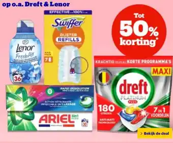 Bol.com op o.a. Dreft & Lenor aanbieding