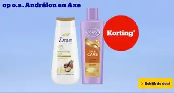 Bol.com op o.a. Andrélon en Axe aanbieding