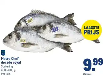 Makro Metro Chef dorade royal aanbieding