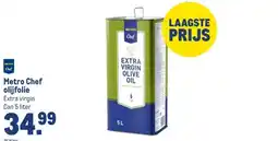 Makro Metro Chef olijfolie aanbieding